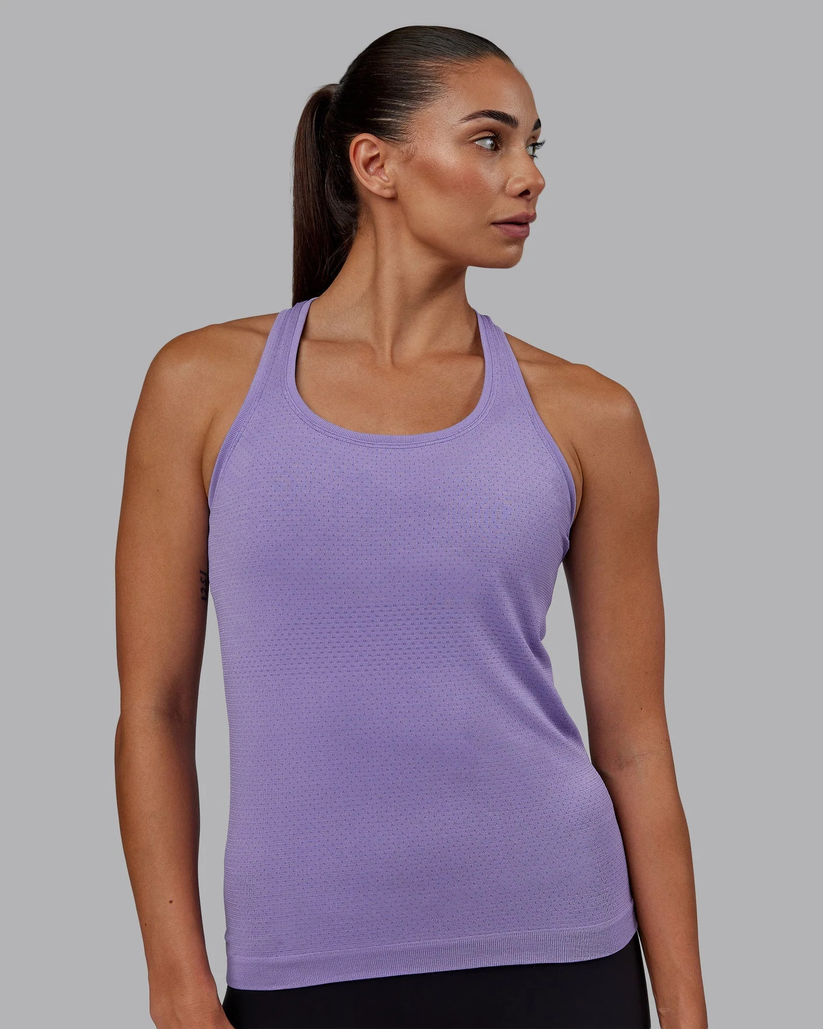 AeroFLX+ Seamless Tank - Dahlia Purple Marl | LSKD