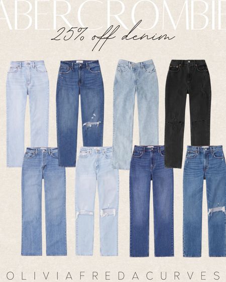 Abercrombie - 25% off Sitewide - Denim on sale - jeans on sale - Abercrombie jeans - Abercrombie denim 

#LTKstyletip #LTKsalealert #LTKSale