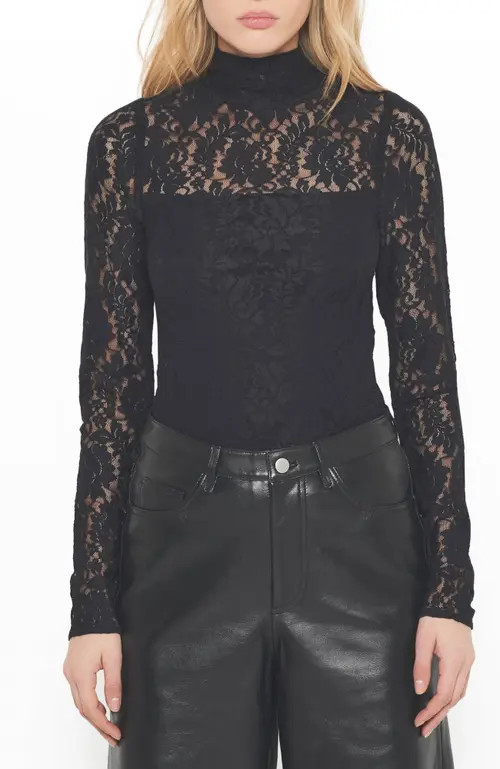 AS by DF Dixie Turtleneck in Black at Nordstrom, Size X-Large | Nordstrom