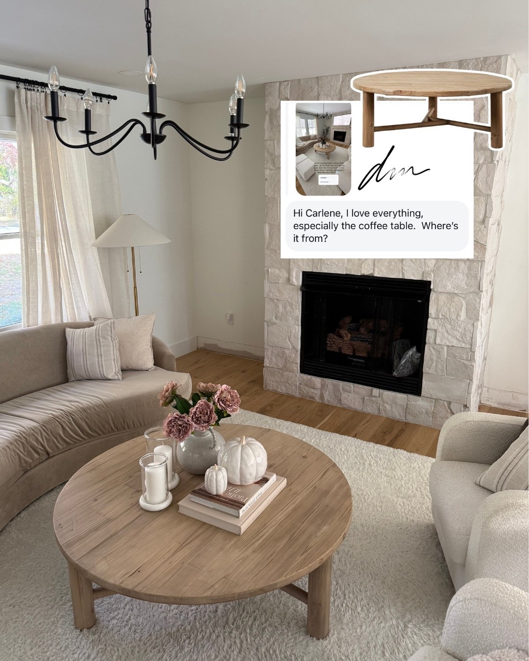 in my dms: this is an investment piece but this vintage artissance capri round coffee table it’s worth every penny — more gorgeous in real life! 

#LTKHome