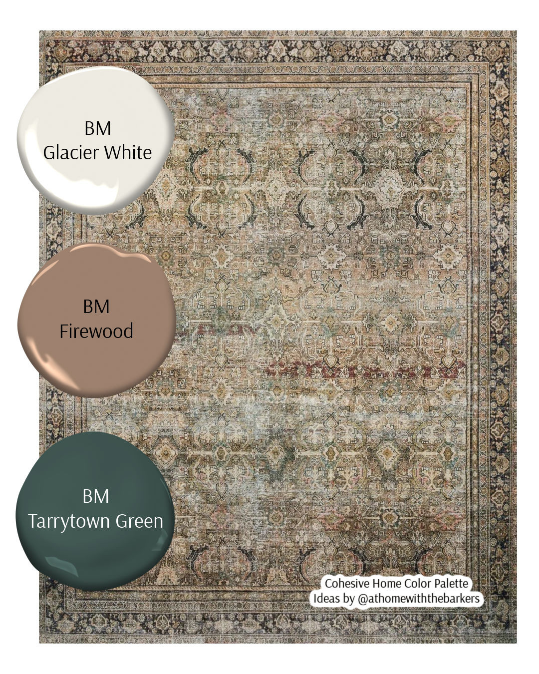 Paint color and rug pairing for a room makeover 

 #LTKHome #LTKSaleAlert