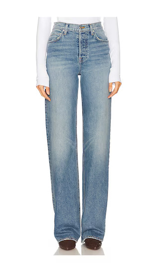 Brooklyn High Rise Straight | Revolve Clothing (Global)