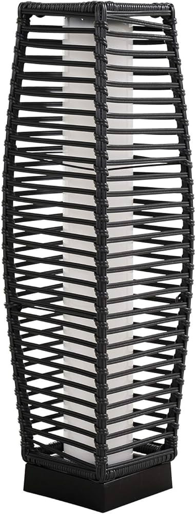 Grand patio Outdoor Solar-Powered Resin Wicker Light, Backyard Decoration, Floor Lamp, for Garden... | Amazon (US)