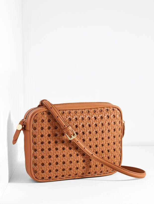 Woven Crossbody Bag | Talbots