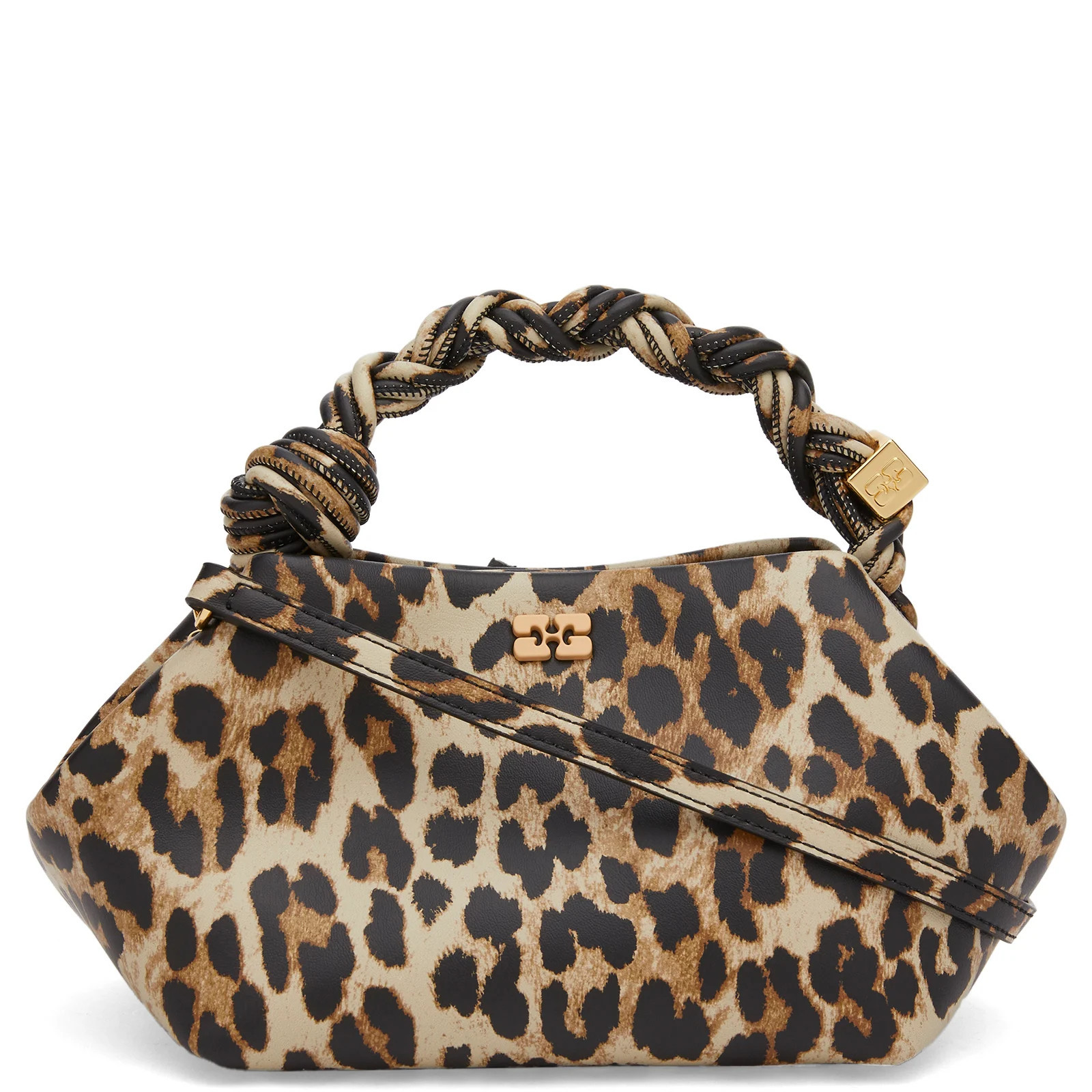GANNI Women's Leopard Bou Bag Small | END. Clothing