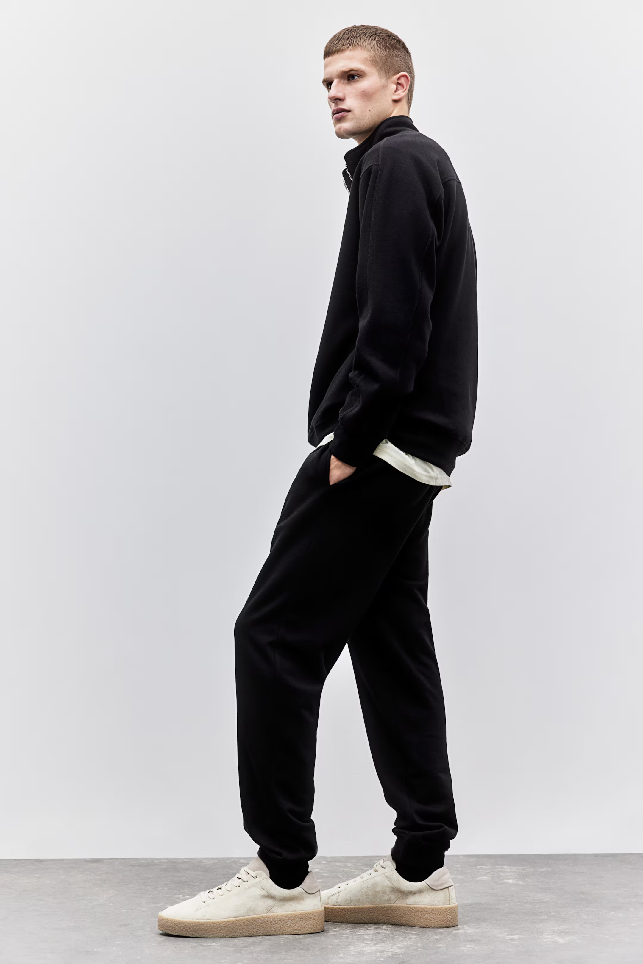 Regular Fit Sweatpants - Black - Men | H&M US | H&M (US + CA)