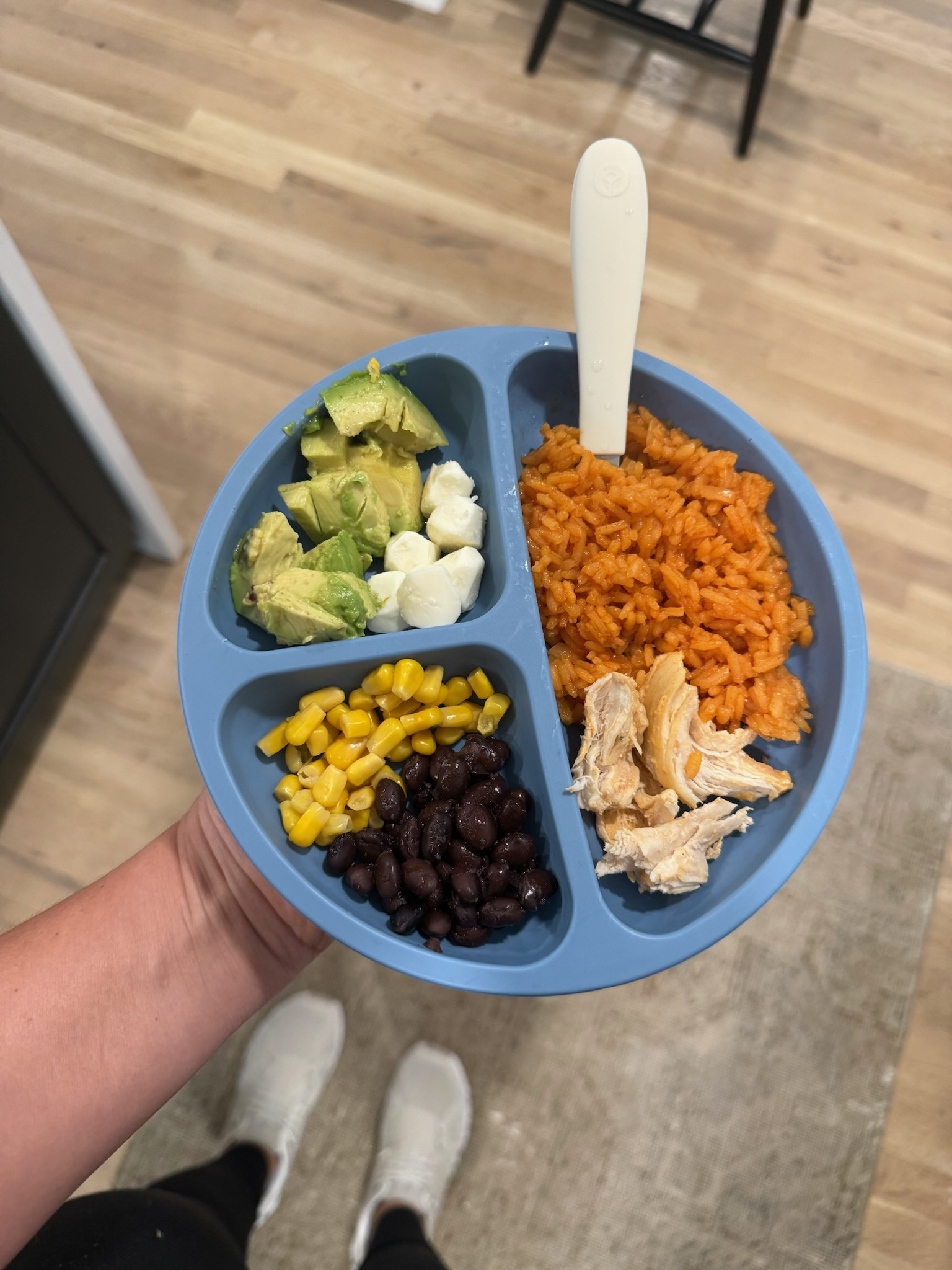 Suction cup plate - for keeping the toddler mess at bay 

 #LTKBaby