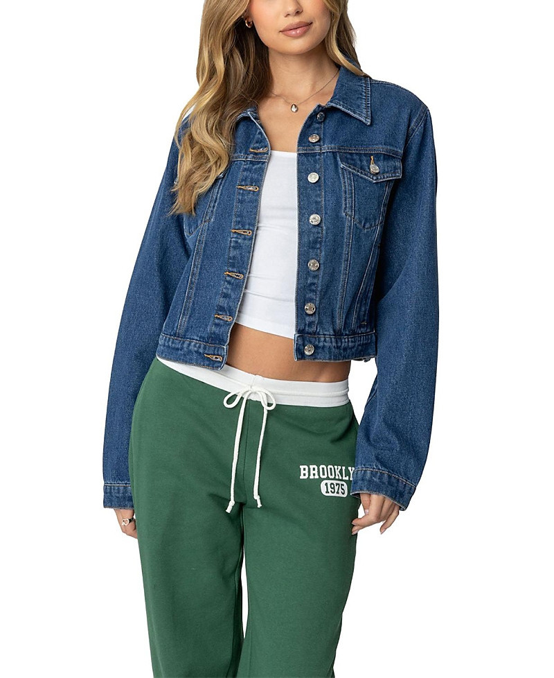 Edikted Barb Denim Jacket | Bloomingdale's (US)