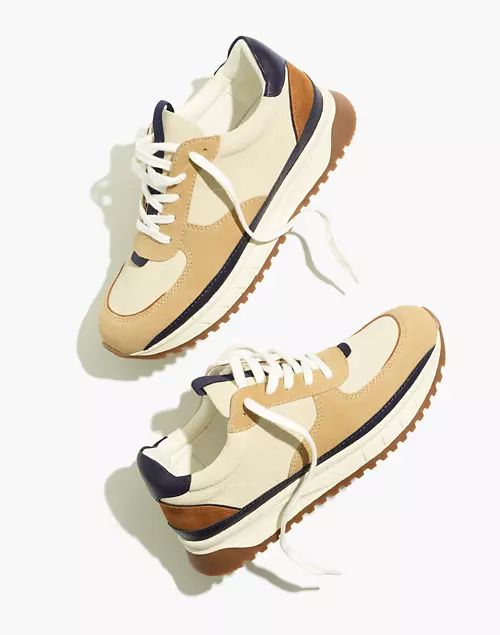 Kickoff Trainer Sneakers in Suede and Nubuck | Madewell