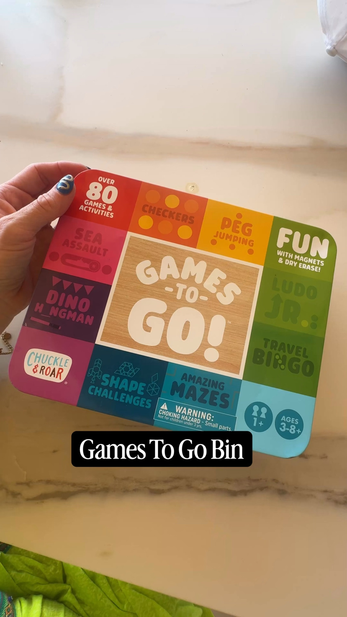 One of our best selling @Target finds.  Perfect for screen free summer travel, a great box of games on the go. 

#travelgames #screenfreekids #travelactivities 



#LTKmomlife #LTKKids #LTKTravel