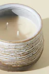 Amber Lewis for Anthropologie Ribbed Ceramic Candle | Anthropologie (US)