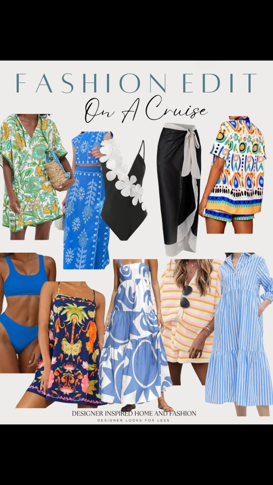 Fashion edit: cruise worthy outfits! 

#LTKgrwm #LTKSwim #LTKTravel