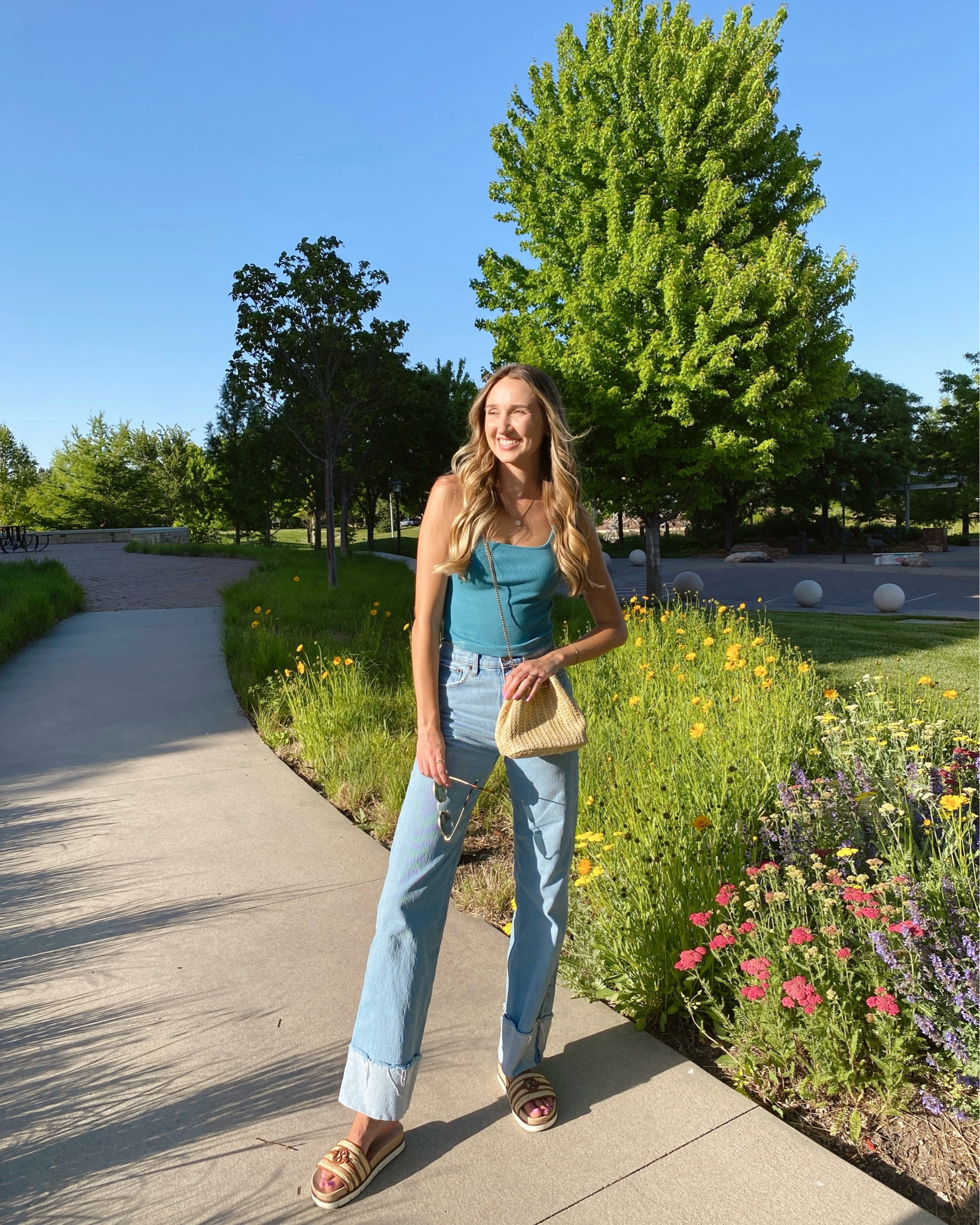 tank: size small
jeans: size 25 long
oyster shell necklace: @evryjewels

spring outfit, casual outfit, simple style

#LTKSeasonal #LTKFindsUnder50 #LTKStyleTip
