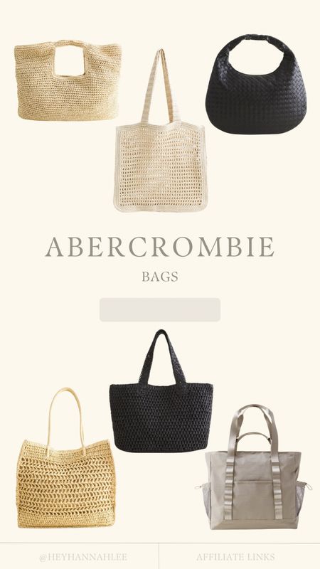 Abercrombie bags 🤍

#LTKSpringSale #LTKGala #LTKSeasonal