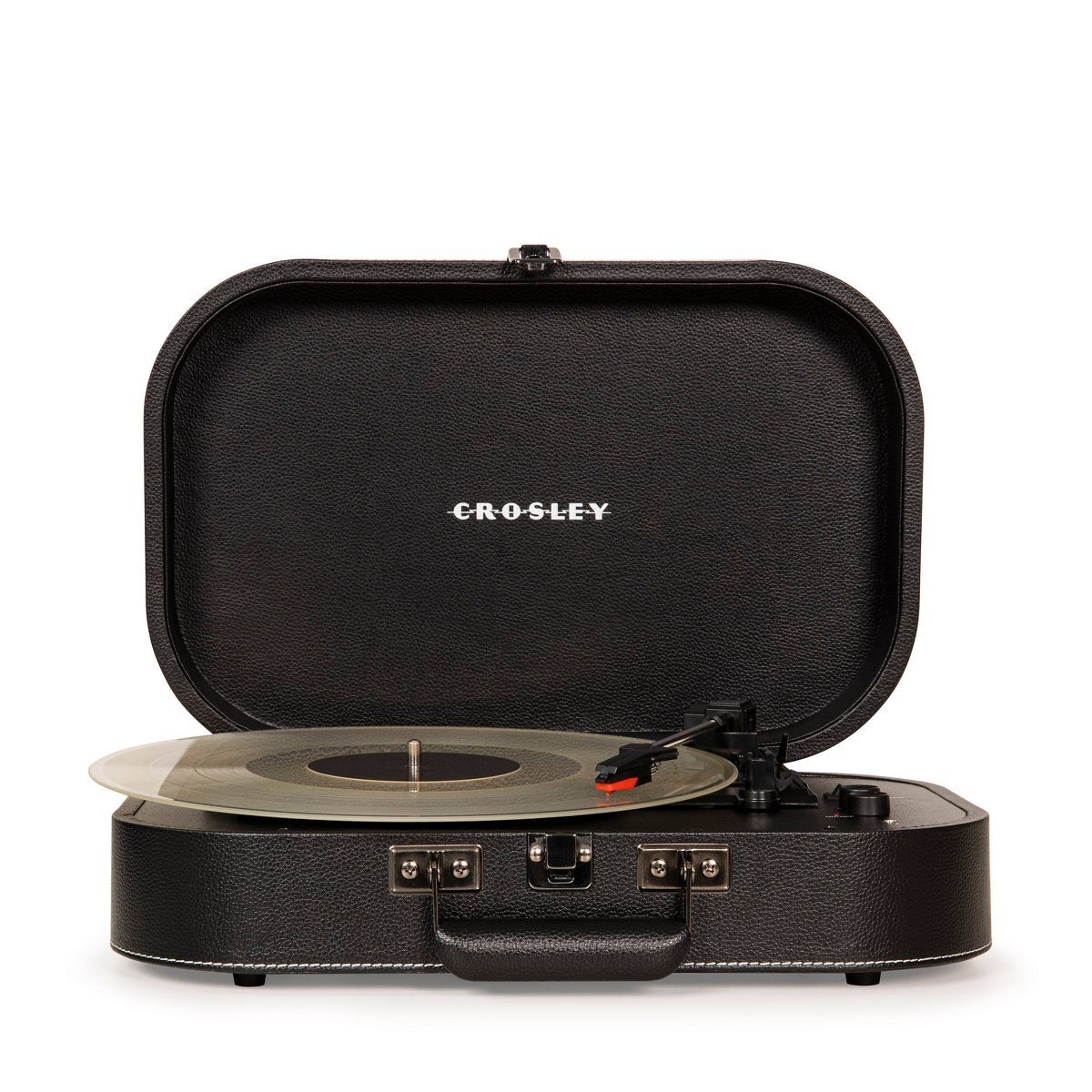 Crosley Discovery Portable Bluetooth Record Player Turntable - CR8009A-BK - Black | Target