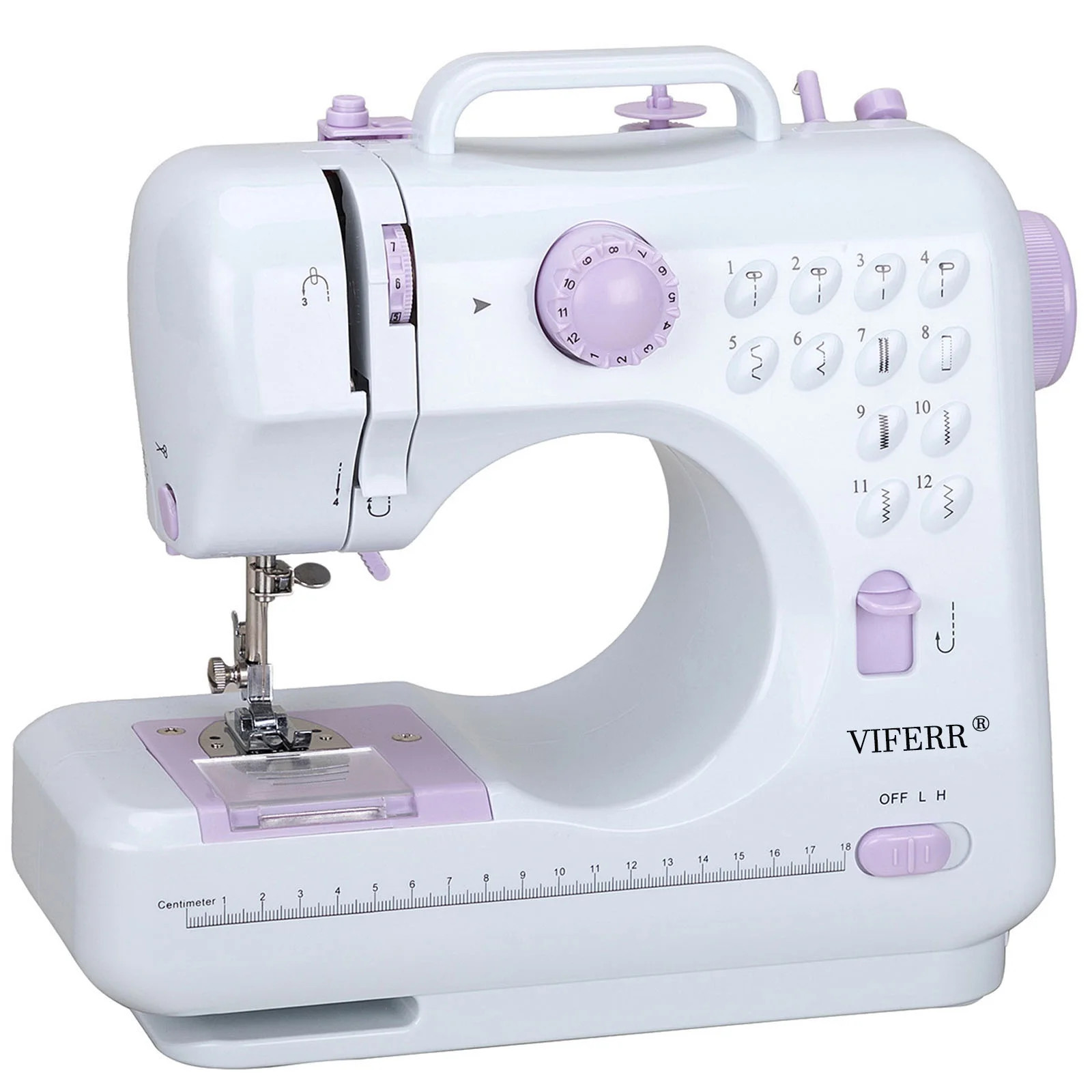 VIFERR Portable Sewing Machine, Mini Sewing Machine Handheld Electric Sewing Machines 12 Stitches... | Walmart (US)