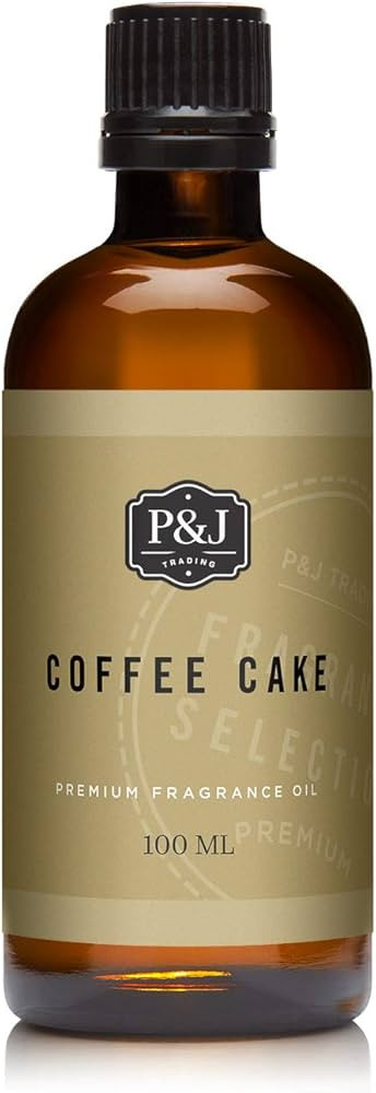 P&J Trading - Coffee Cake Scented Oil 100ml - Fragrance Oil for Candle Making, Soap Making, Diffu... | Amazon (US)
