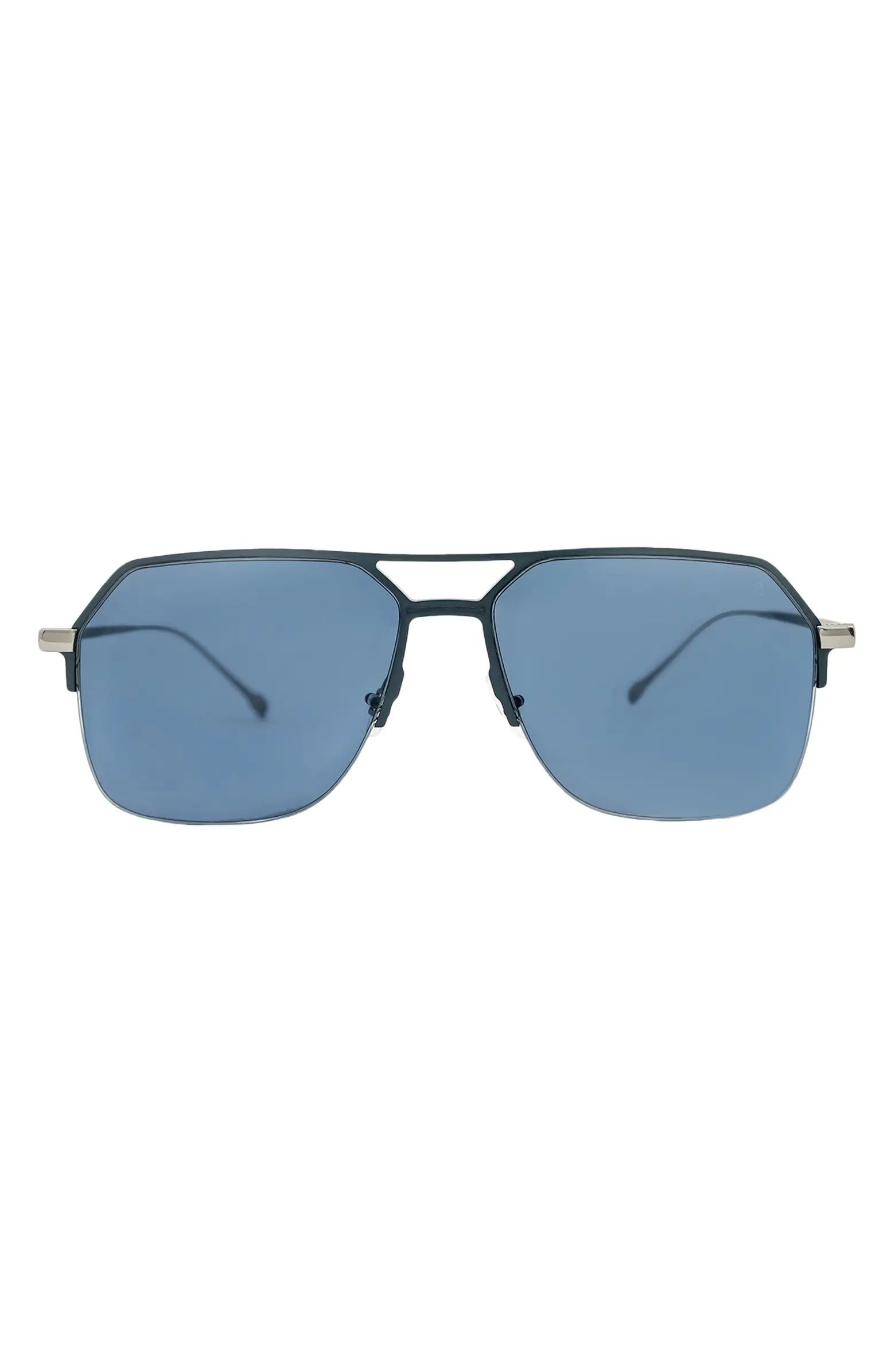 MITA SUSTAINABLE EYEWEAR 57mm Navigator Sunglasses | Nordstrom | Nordstrom