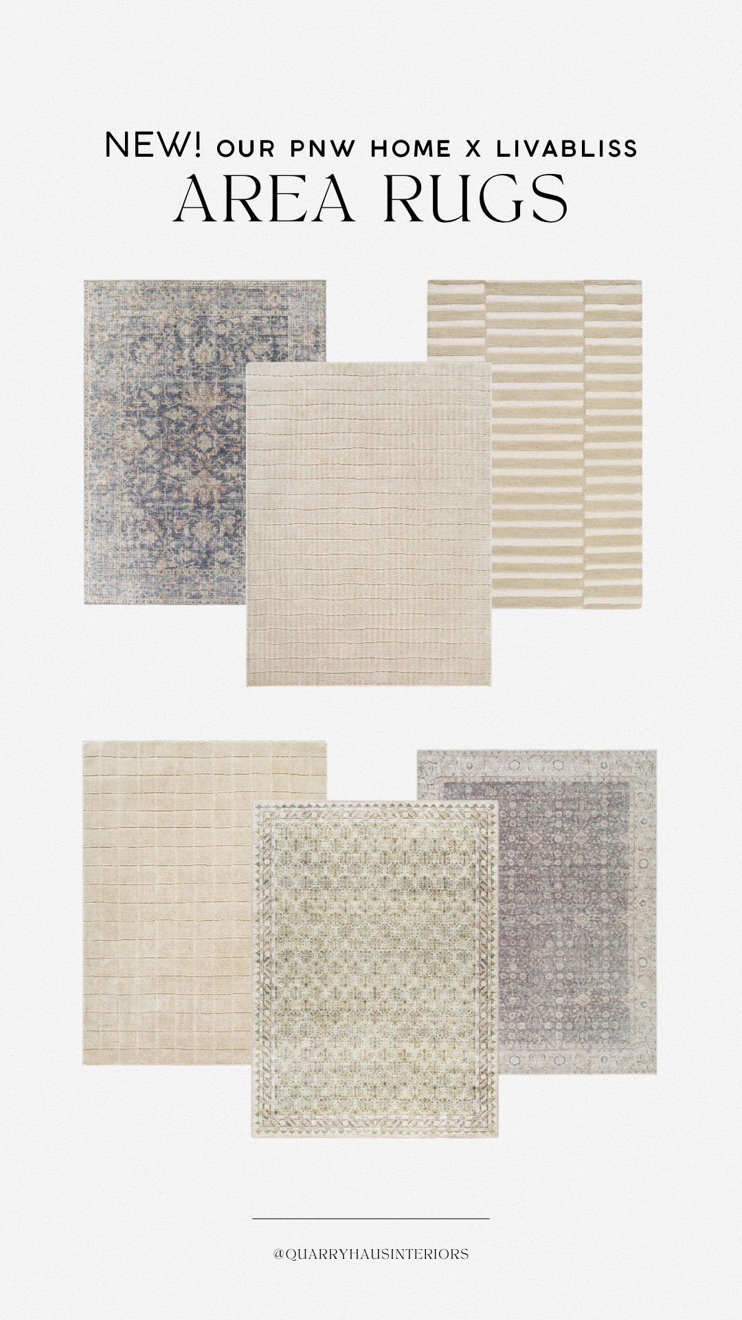 A new rug collection is now on Wayfair! The Our PNW Home x Livabliss collab has a bunch of budget friendly area and runner rug options, here are my favorites! 

#LTKHome