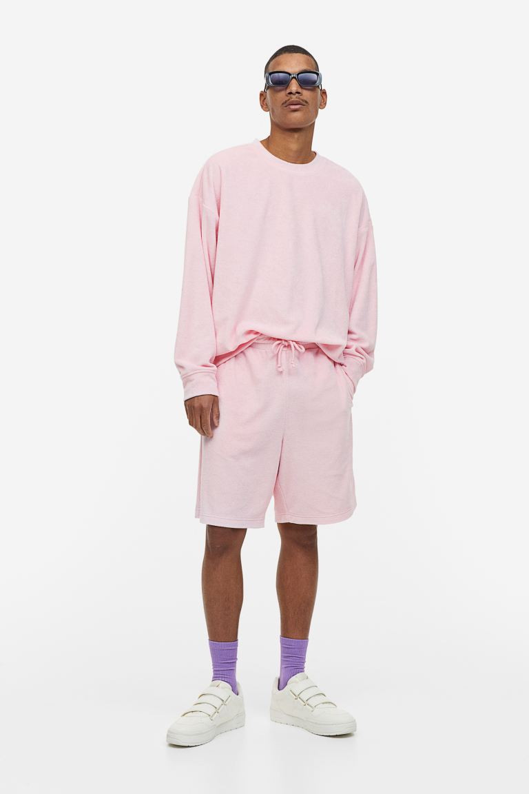 Badstof sweater - Oversized Fit | H&M (DE, AT, CH, NL, FI)