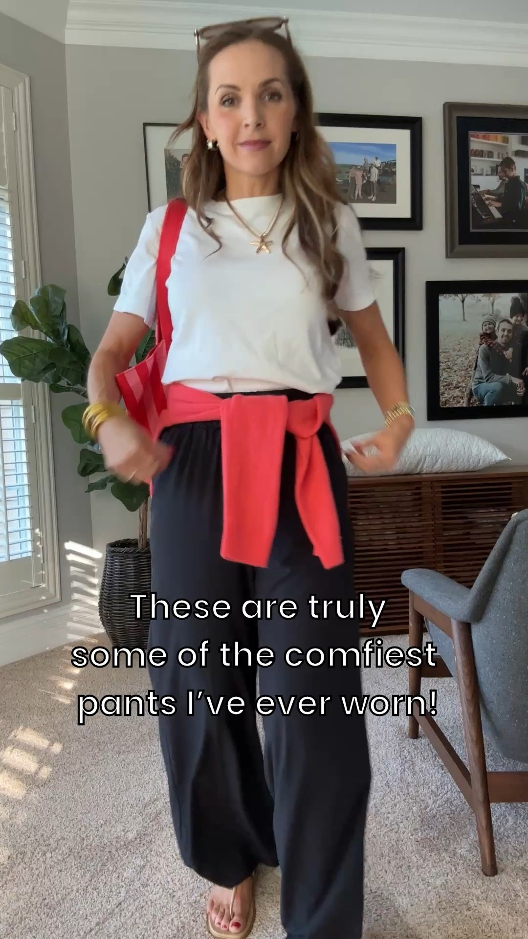 I can’t get over these comfy pants! They’re only $32 and will be great for teachers, travel, every day, and even the office. ￼