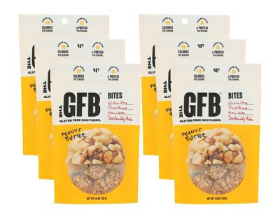 The GFB Gluten-Free Peanut Butter Protein Bites - 6 bags, 4 oz | Target