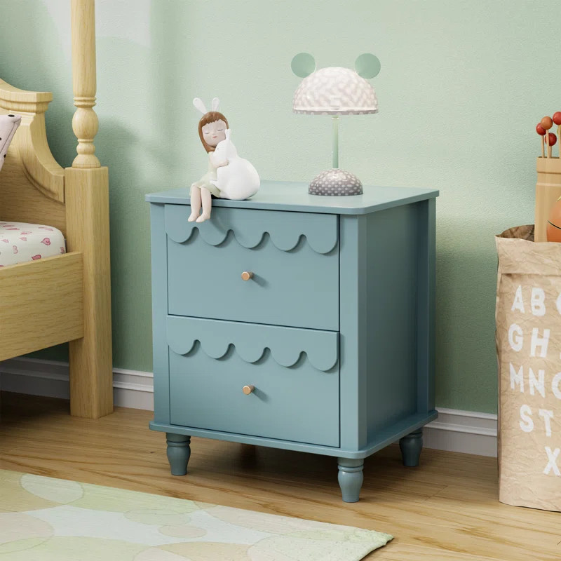 Charlton Home® Dorlan 19.7“W Cute Cloud shape Nightstand & Reviews | Wayfair | Wayfair North America
