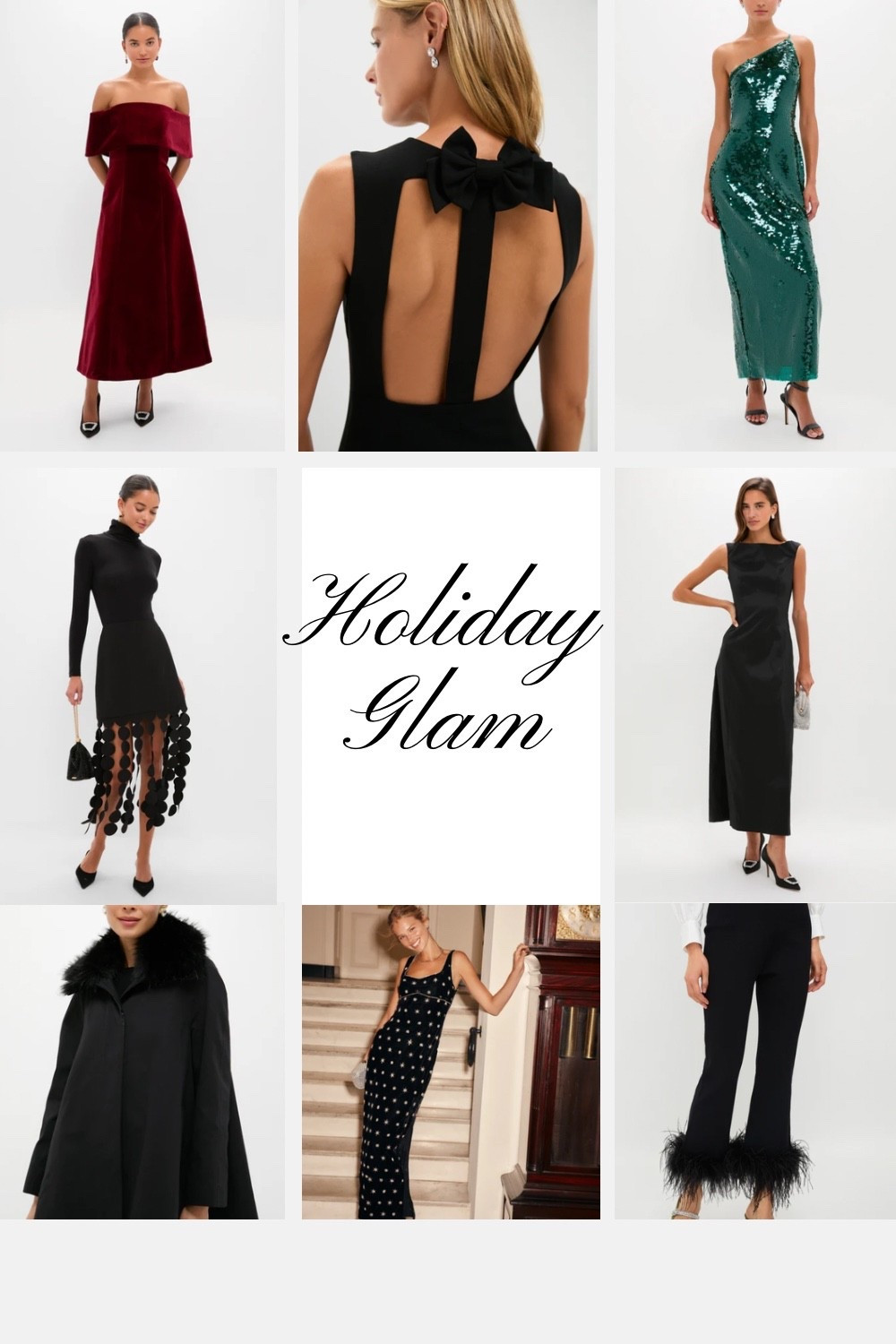 Chic silhouettes, rich textures, and elegant details—these are forever pieces for the festive season.

#LTKHoliday #LTKSeasonal #LTKWedding