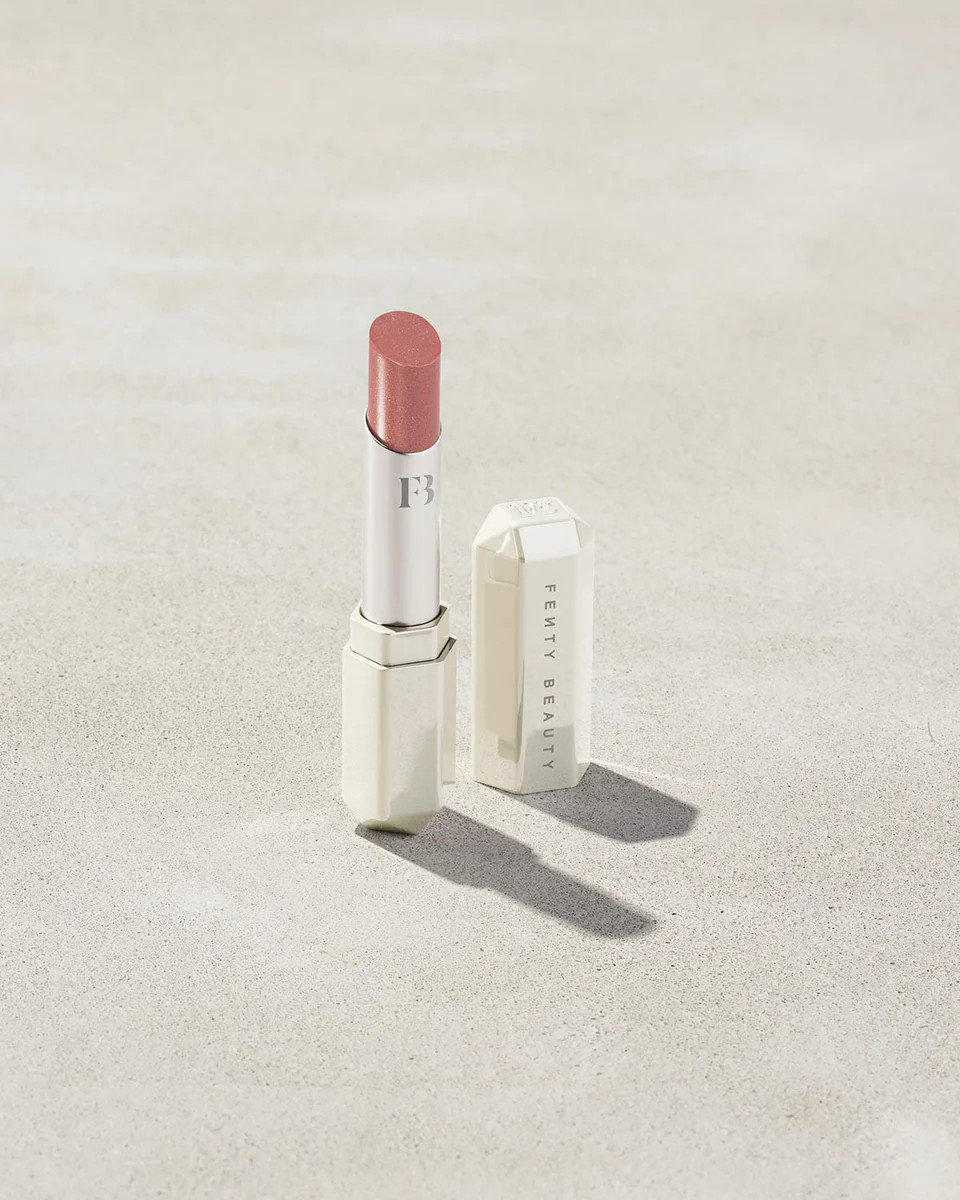 Slip Shine Sheer Shiny Lipstick — Glazed | Fenty Beauty