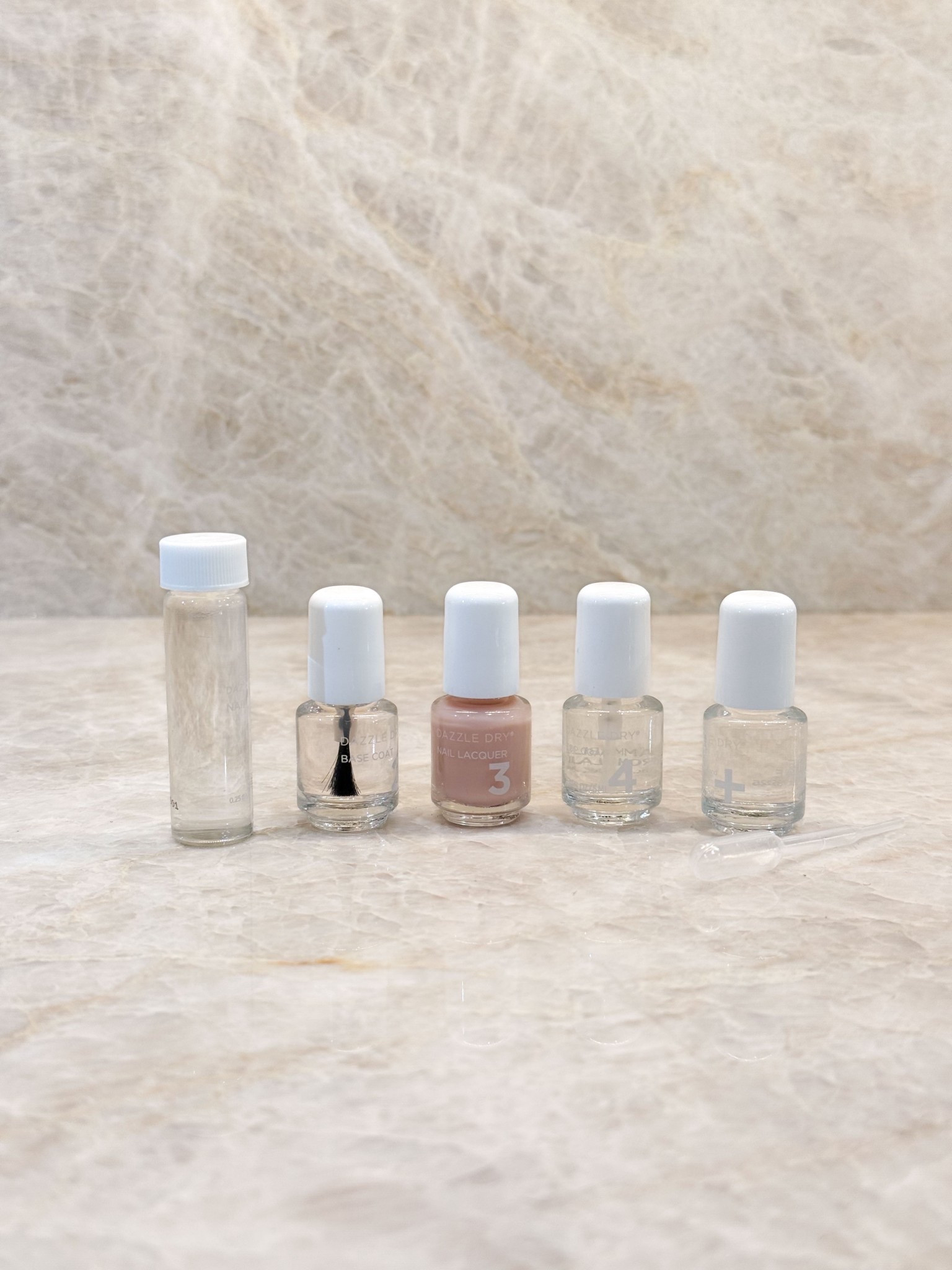 If you’re like me - tired of trips to the nail salon for gel, yet unhappy with the longevity of regular nail polish - I urge you to give Dazzle Dry a try. 

I started with just this mini kit, and immediately fell in love. 

The polish self levels so well, and it left my nails looking better than any regular or home gel polish had. When that lasted me for more than 2 weeks, I was sold and added 6 more colors to my collection. 

I’m 5 manicures in and still using my mini kit. I can’t wait to upgrade to the full size products when I’m a little closer to running out of this. 

My DIY manicures have never looked better 💅🏻

#LTKBeauty #LTKGiftGuide #LTKselfcare