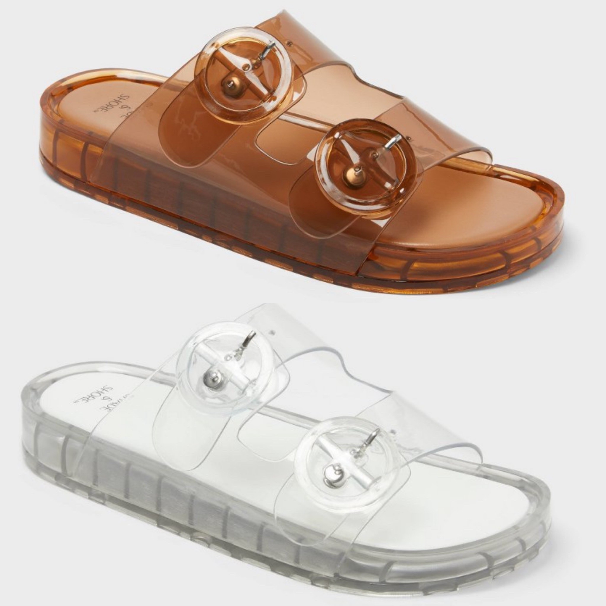 Clear designer inspired sandals

#LTKFindsUnder50 #LTKFindsUnder100 #LTKSeasonal
