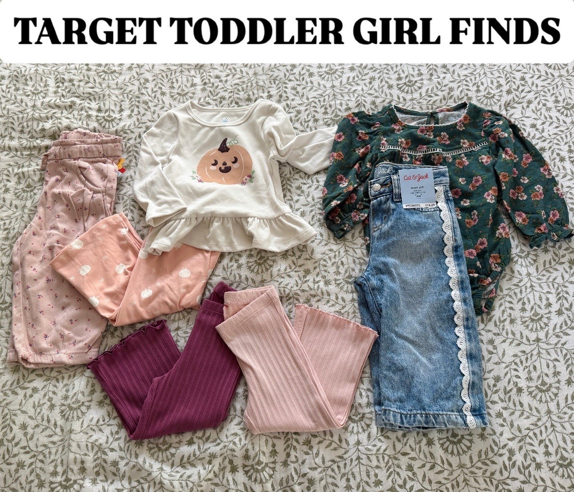 Baby and toddler girl new target fall finds like wide leg jeans, ribbed flare leggings and more

#LTKKids #LTKBaby #LTKSeasonal