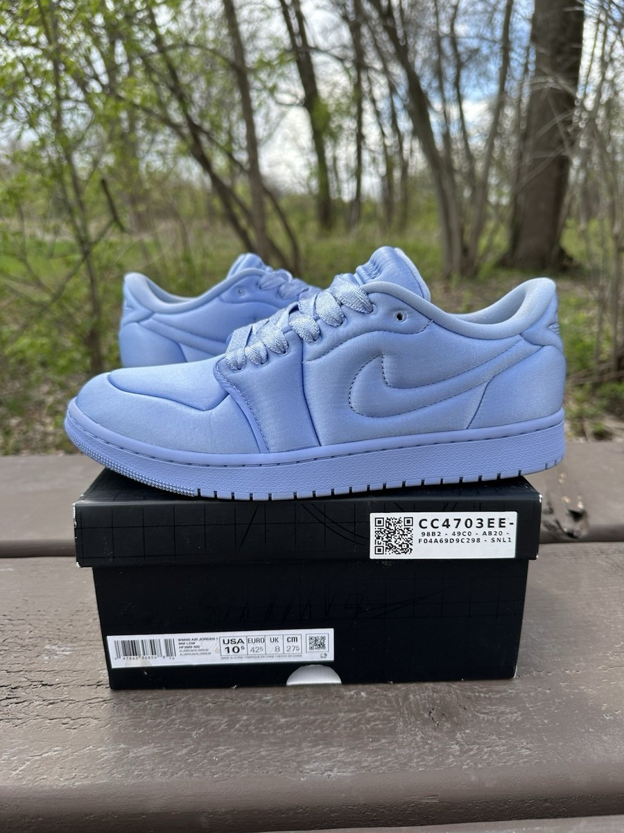 Nike Air Jordan Retro 1 Low Method Of Make Satin Aluminum hf3969400 10.5 Wmns | eBay US