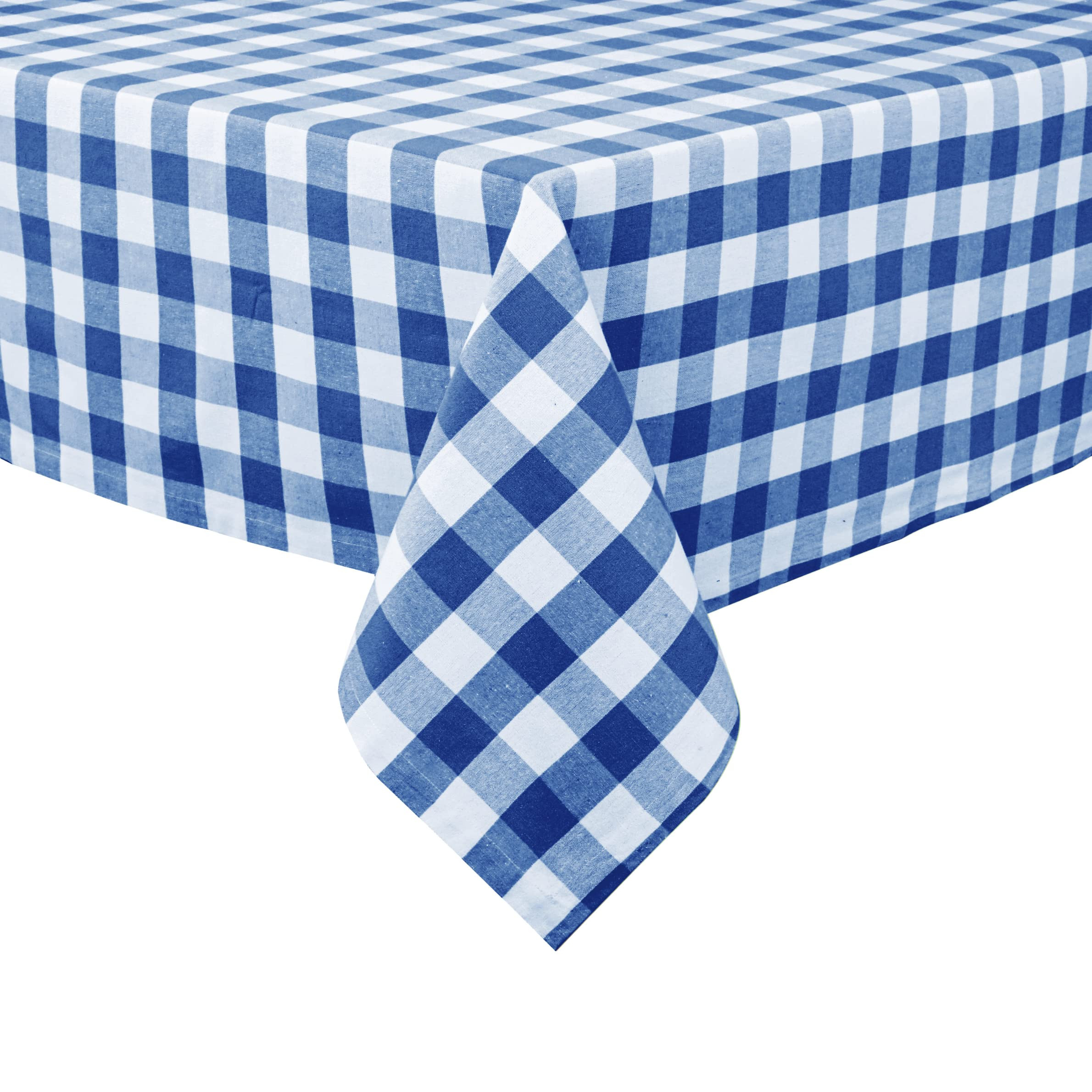 Square Tablecloth Buffalo Check Heavy Duty Fabric 100% Cotton - Washable Dining Table Cover - Ide... | Amazon (US)