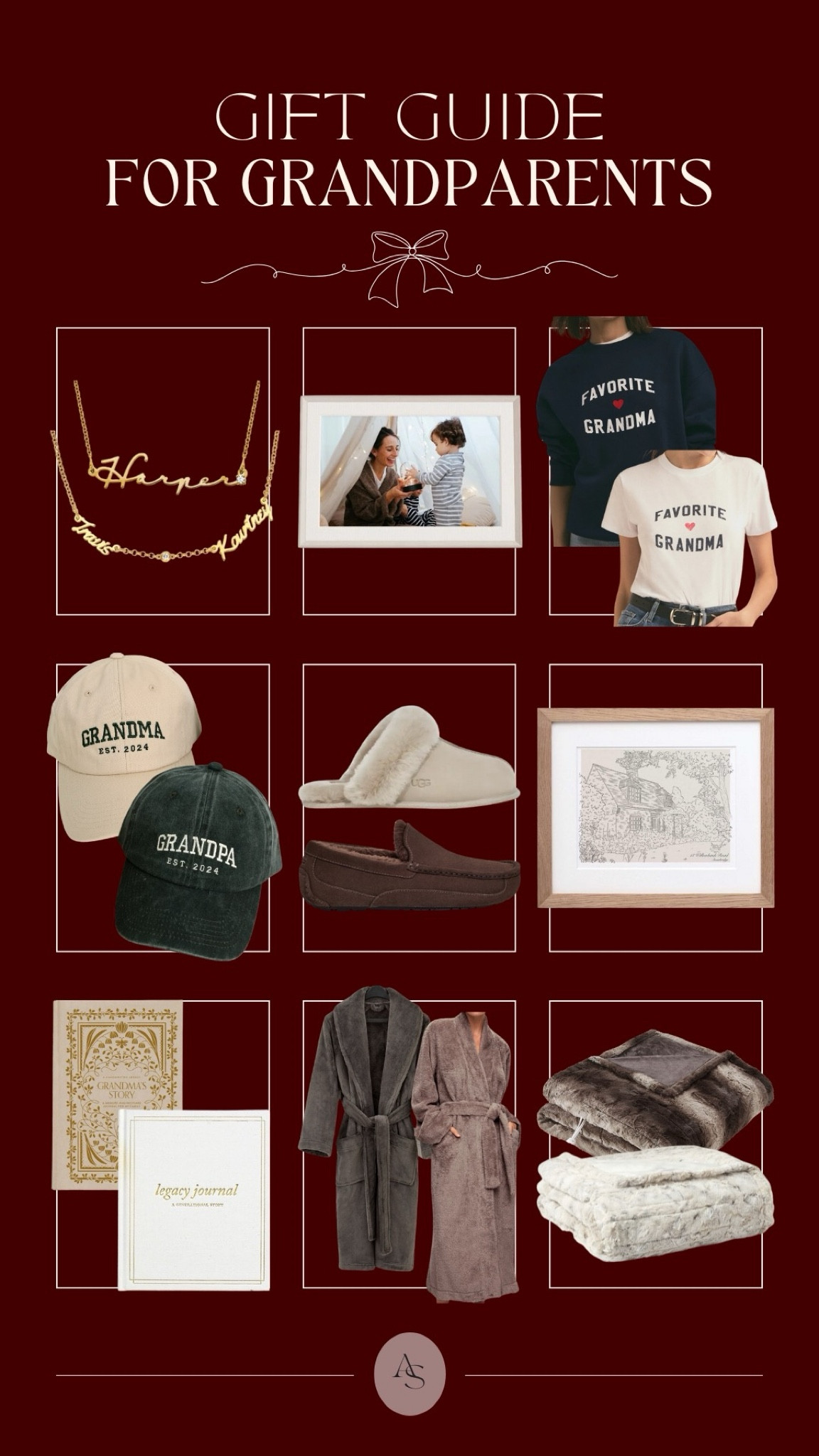 Grandparent gift ideas! A necklace with their grandma nickname would be so cute 🤍

#LTKHome #LTKStyleTip #LTKGiftGuide