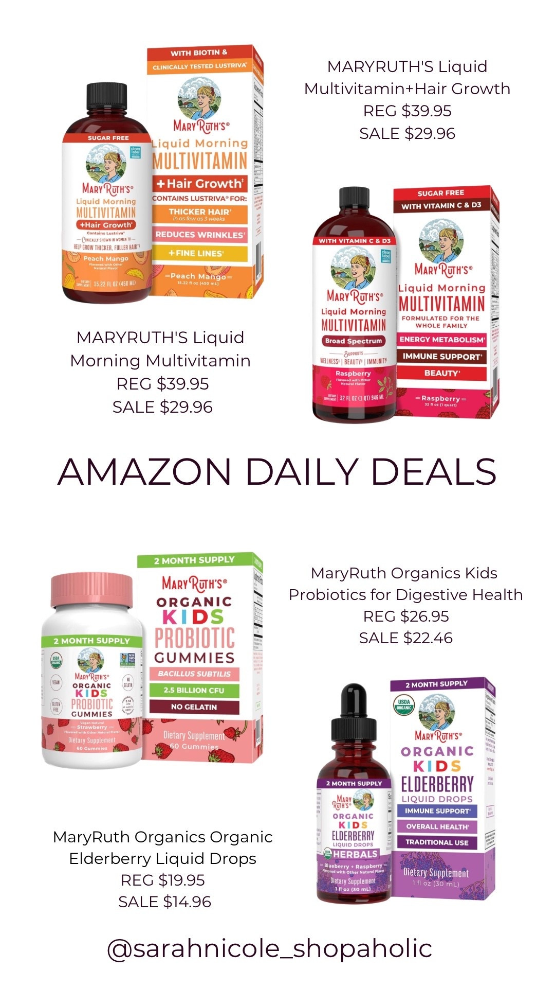 @amazon Deal of the Day discounts! Get up to 20% off plus an extra 20% with code MRODEALDAY. Deals end Wednesday. 

#LTKBaby #LTKSaleAlert #LTKKids