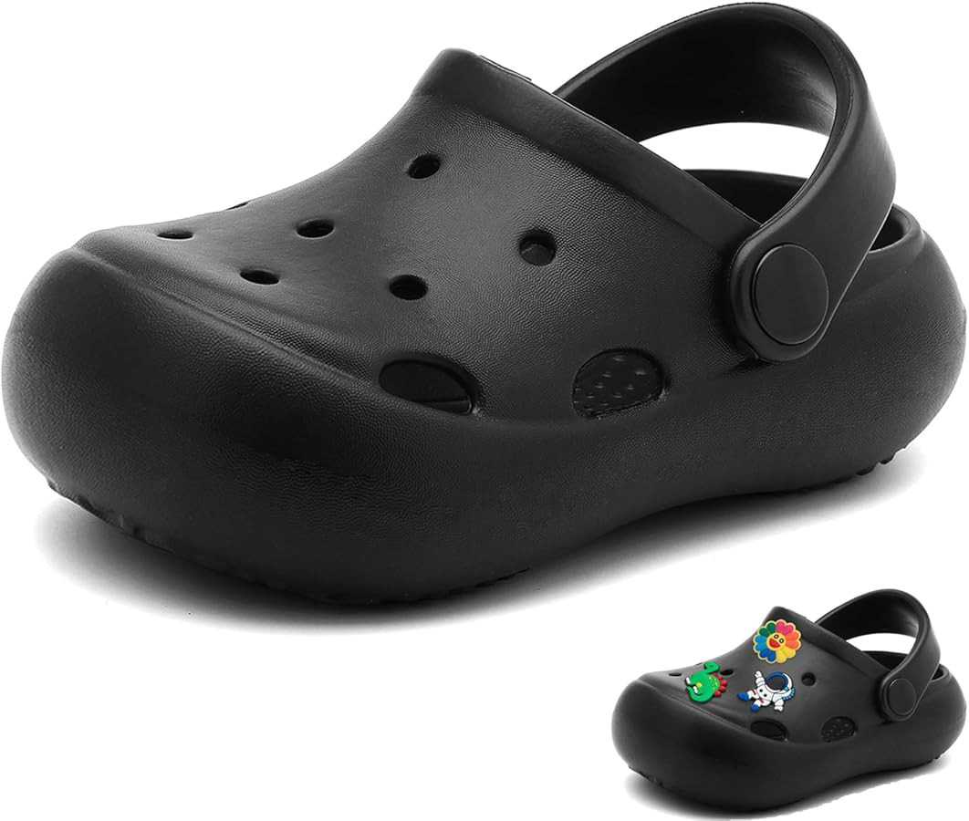 Toddler Classic Clogs Skin-Friendly Comfy Lightweight 丨Boys Girls Slip On Water Shoes | Amazon (US)
