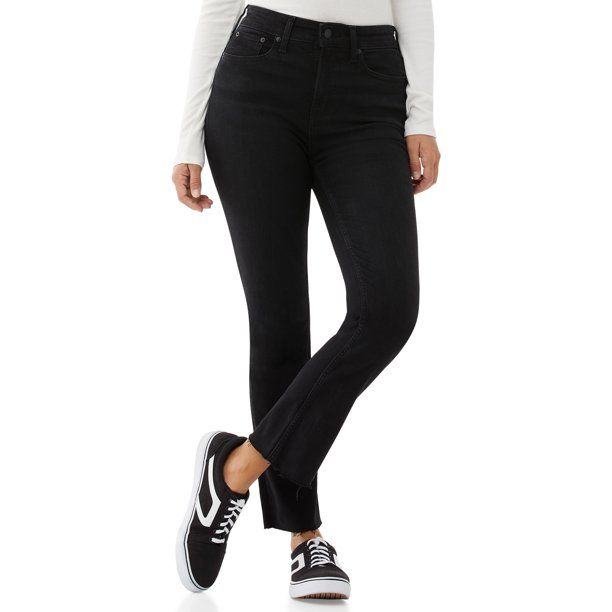 Free Assembly Women's Essential Cropped Bootcut Jeans | Walmart (US)