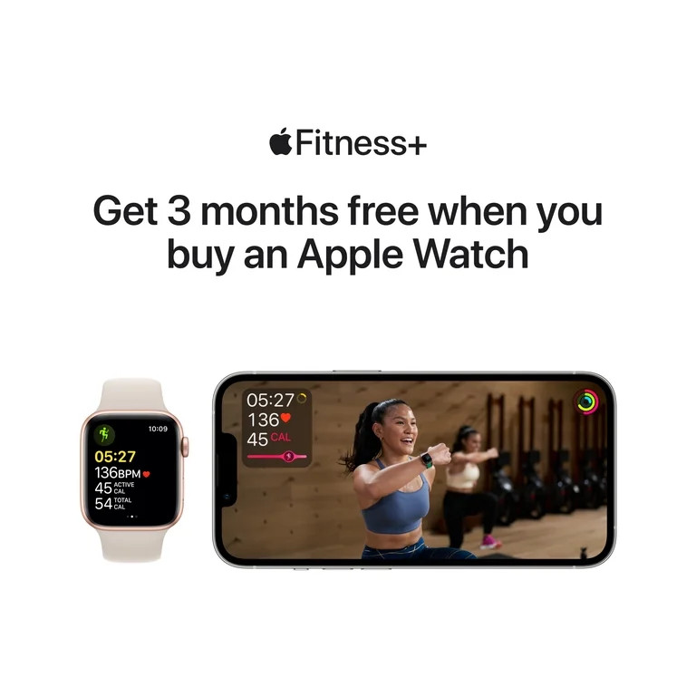 Apple Watch SE (1st Gen) GPS, 40mm Space Gray Aluminum Case with Midnight Sport Band - Regular | Walmart (US)