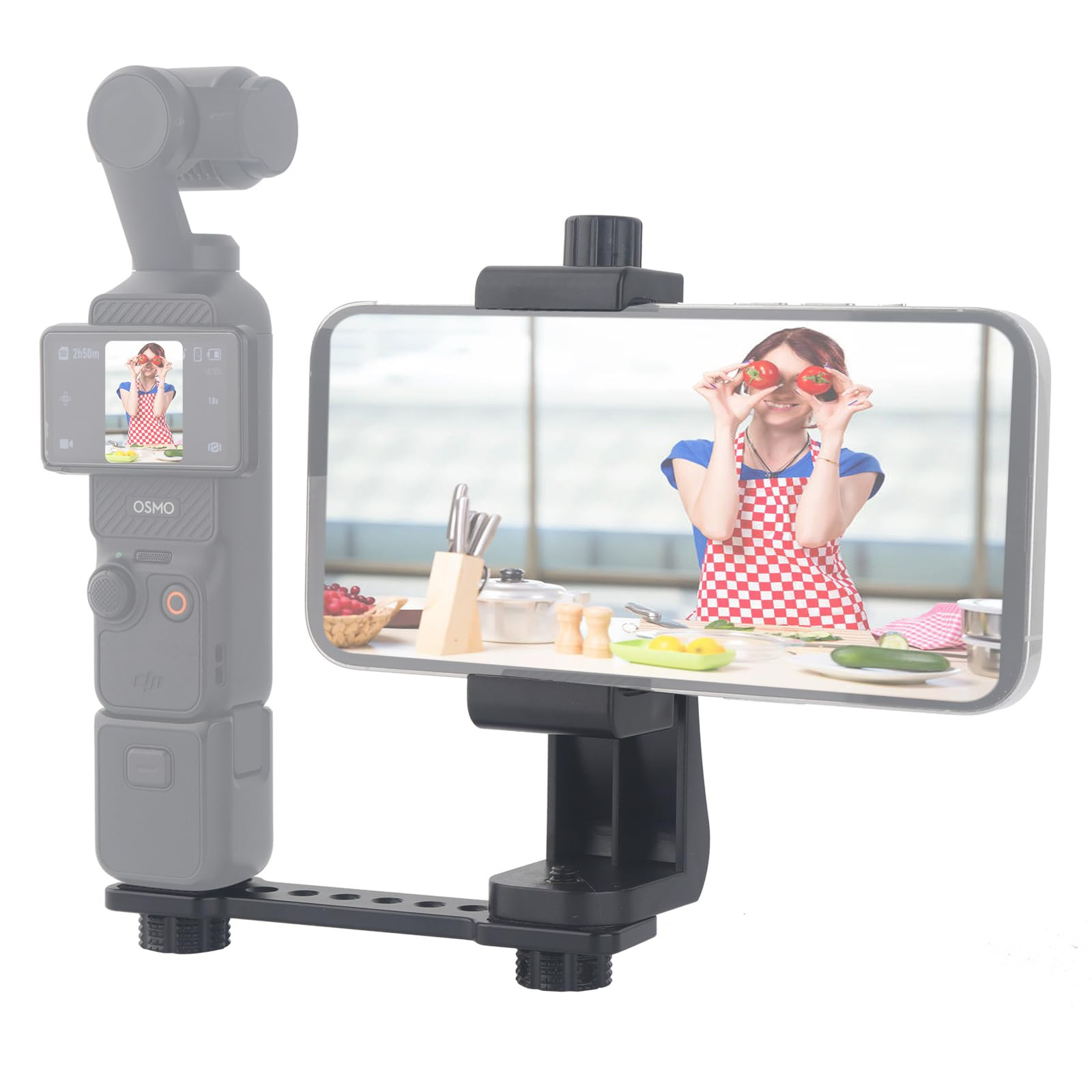 Phone Holder for DJI Osmo Pocket 3, Pocket 3 Accessories Expansion Adapter with 1/4" Thread Hole ... | Amazon (US)