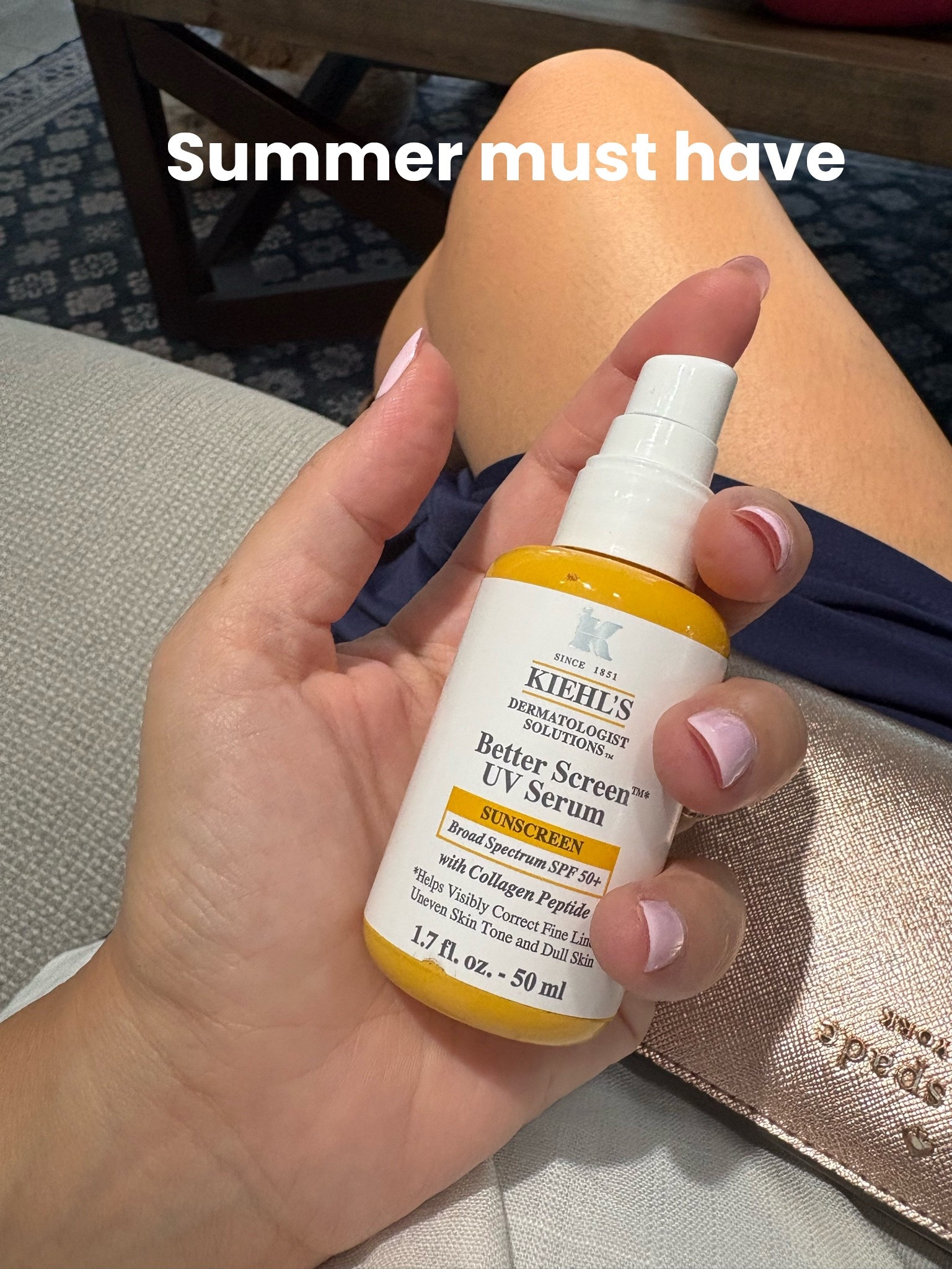 Summer must have . Facial sunscreen with collagen and peptides.

#LTKmorningroutine #LTKselfcare #LTKOver40