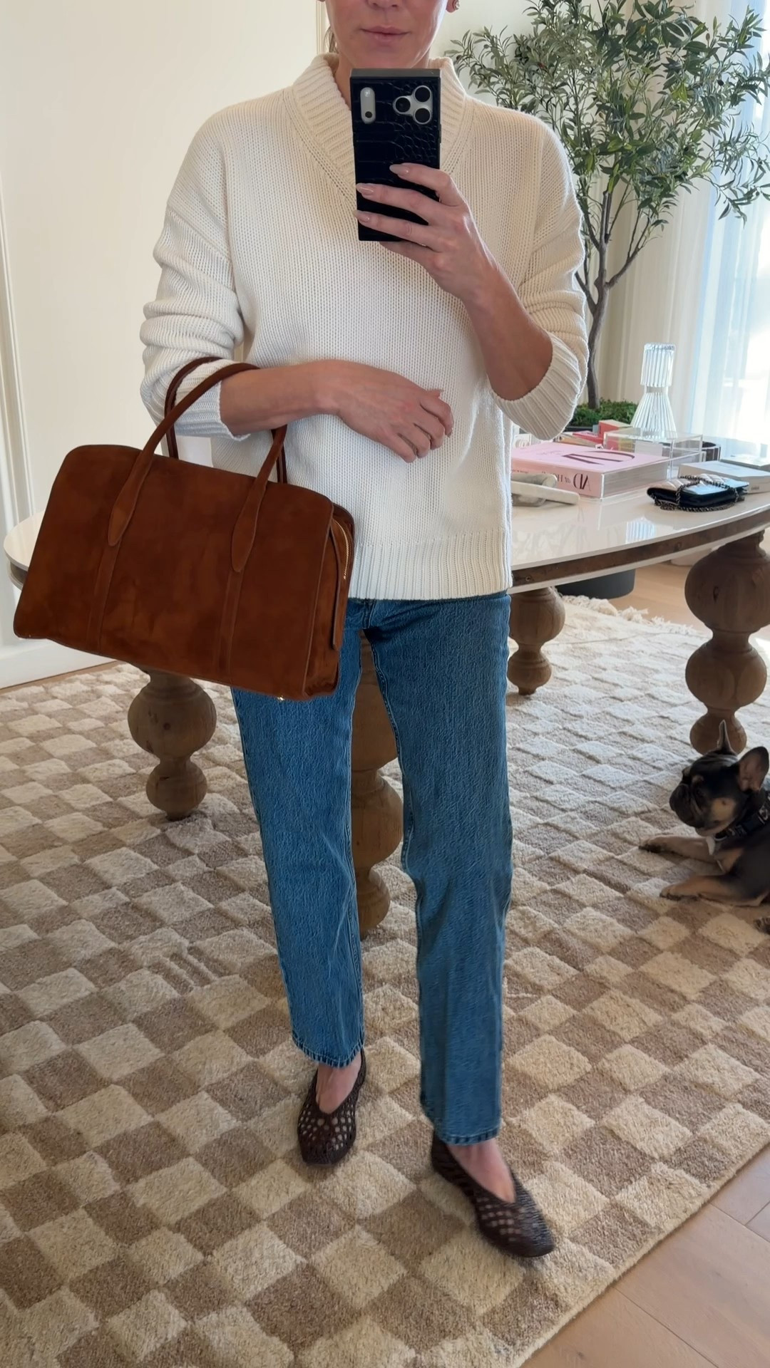 Jeans sweater outfit, transitional outfit, bag in linked in stories!
Bag linked here!
https://shopmy.us/collections/3962966. Discount code AMANDA12

#LTKdayinmylife #LTKmomlife #LTKgrwm