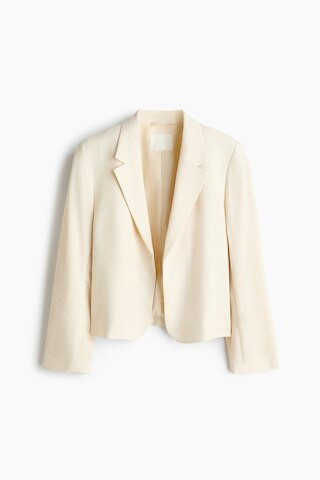 H & M - Short Blazer - Cream | H&M (US + CA)