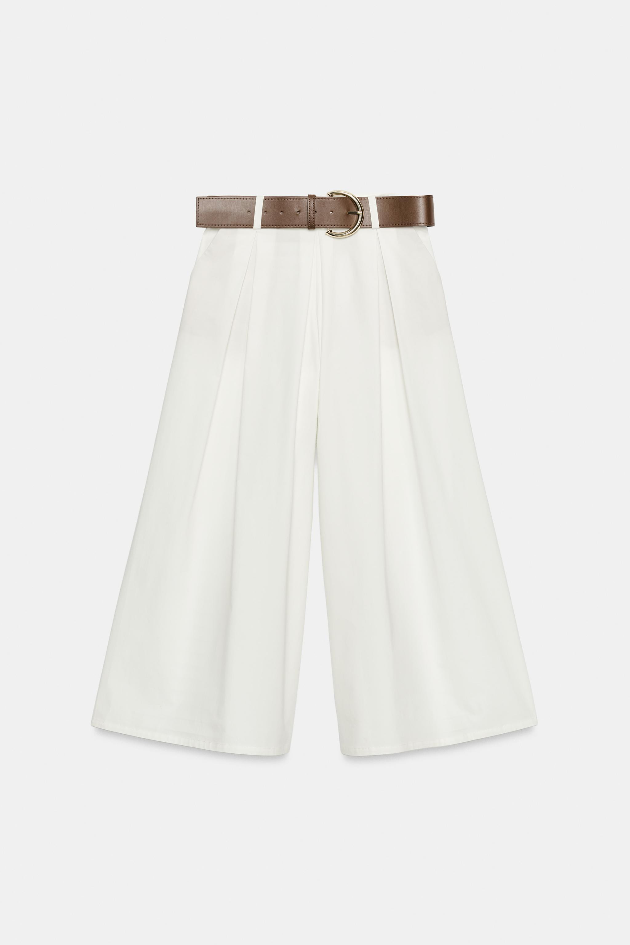 BELTED CULOTTES | Zara US