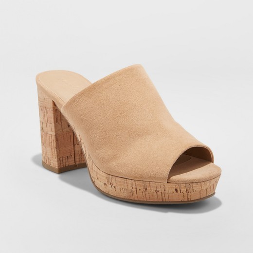 Women's Michelle Cork Mules - Universal Thread™ | Target