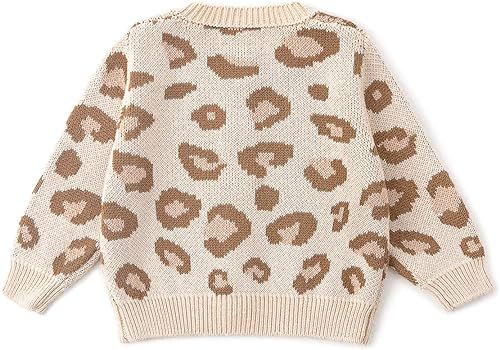 Simplee kids Baby Sweater Cable-Knit Baby Cardigan Coat for Autumn Fall 3M-3T | Amazon (US)