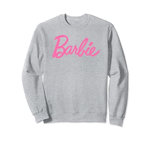 Barbie Logo Sweatshirt | Amazon (US)