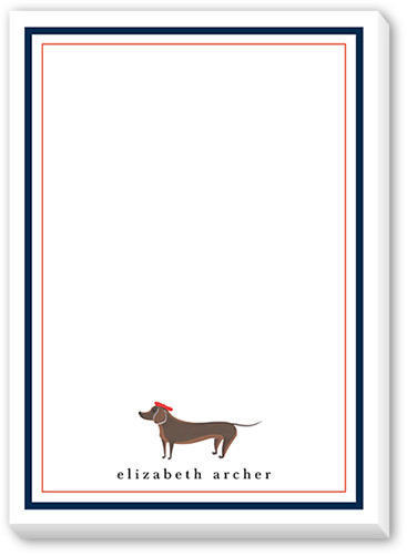Wiener Dog Love 5x7 Notepad | Shutterfly