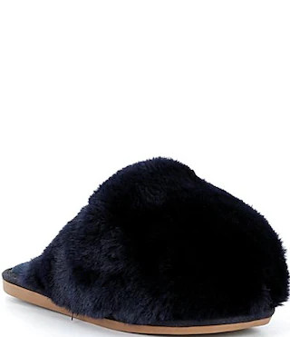 Free People Snowball Faux Fur Slippers - 6 | Dillard's