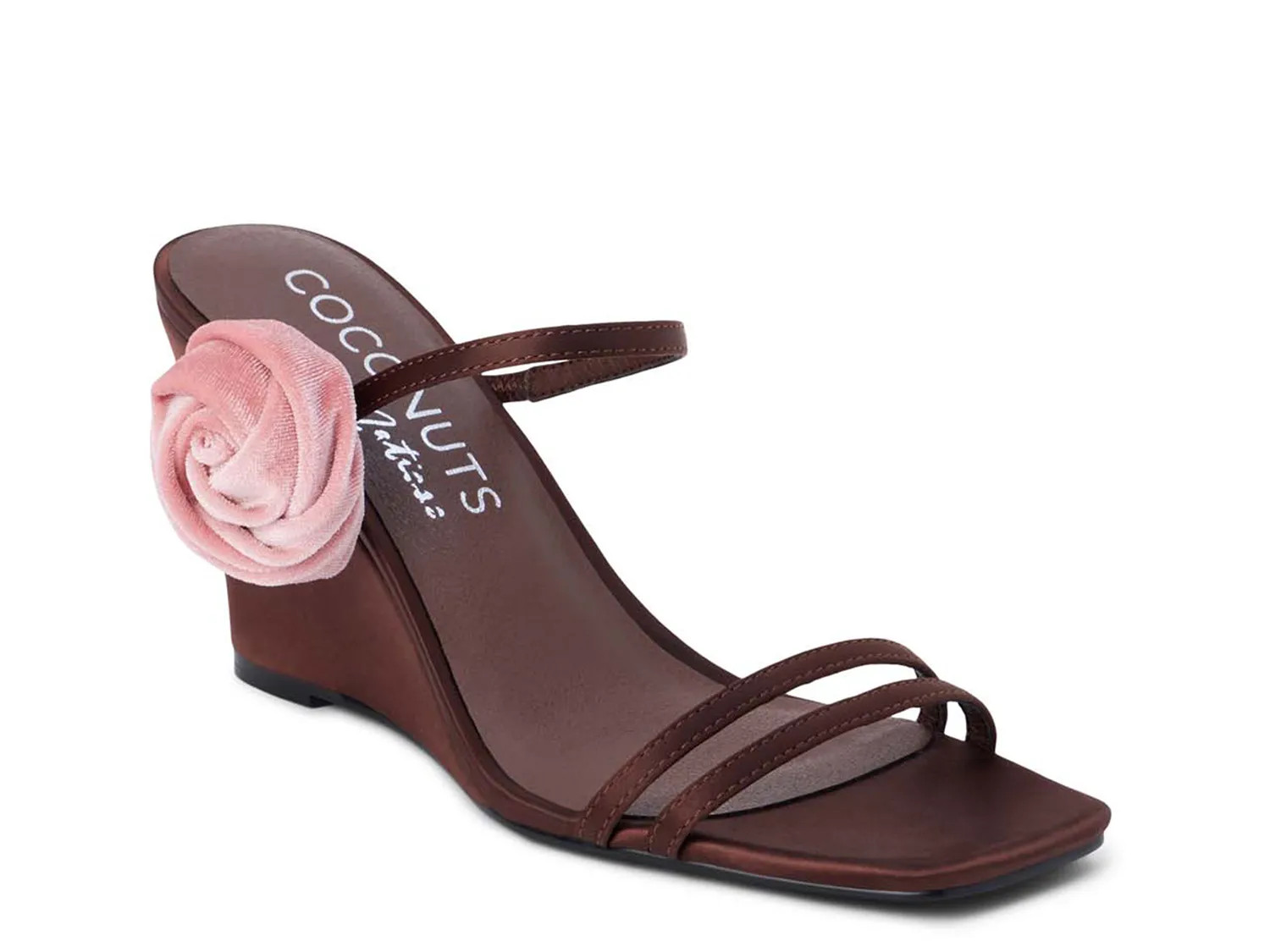 Coconuts by Matisse Rosa Wedge Sandal | Women's | Chocolate Brown | Size 8 | Sandals | DSW